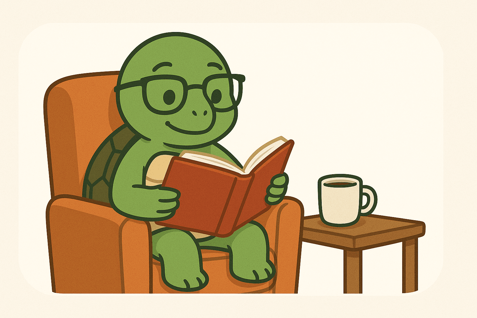 metchel turtle reading large